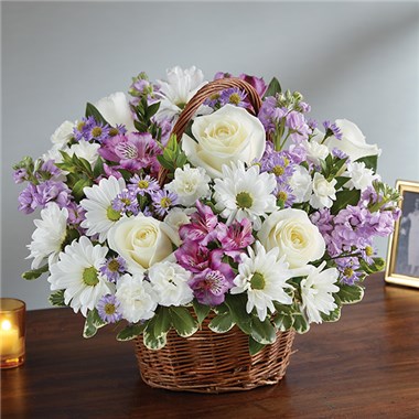 Peace, Prayers & Blessings™ Lavender & White