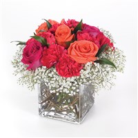 Rich 'n Rosy flower bouquet (BF16-11K)