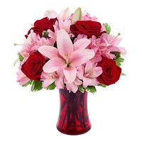 "Make me Blush" bouquet of flowers (BF383-11K)