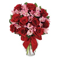 Rose & Astroemeria Romance Bouquet (BF387-11KM)