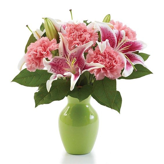 Perfectly Pink flower bouquet (BF57-11KS)